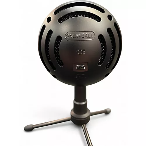 Used Blue Snowball USB Microphone