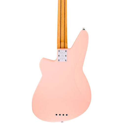 Reverend Mercalli 4 Rosewood Fingerboard Electric Bass Guitar Orchid Pink