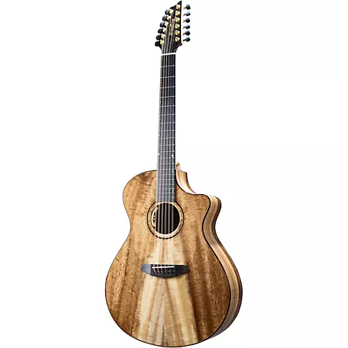 Breedlove Oregon 12-String All Solid Myrtlewood Special-Edition Dreadnought Concerto Acoustic-Electric Guitar Natural