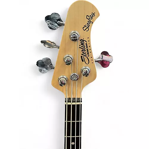 Used Sterling by Music Man Sub 4 red Electric Bass Guitar red