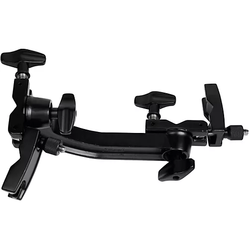 Pearl Long Two Position Twin Revolving Adapter, Black