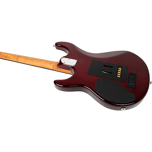 Ernie Ball Music Man Luke 4 HT Maple Top HH Electric Guitar After Burn