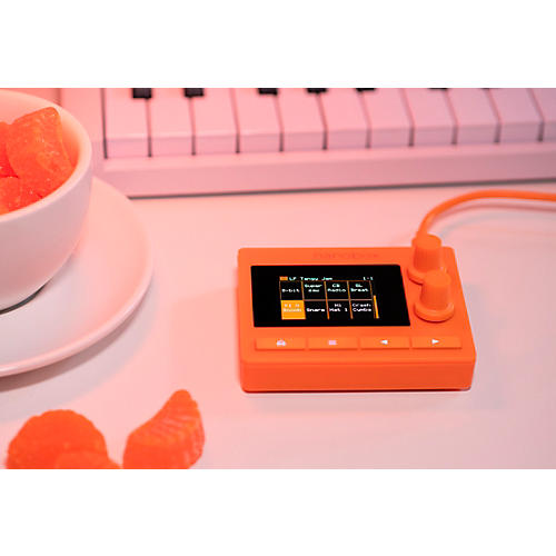 1010music Nanobox Tangerine Sampler Module