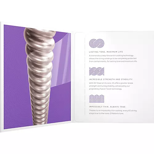 D'Addario XS Nickel Electric Guitar Strings 11 - 56