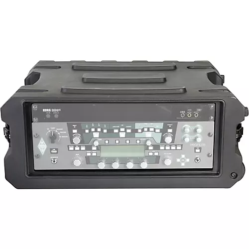 Gator G-Pro Roto Mold Rolling Rack Case Black 8 Space