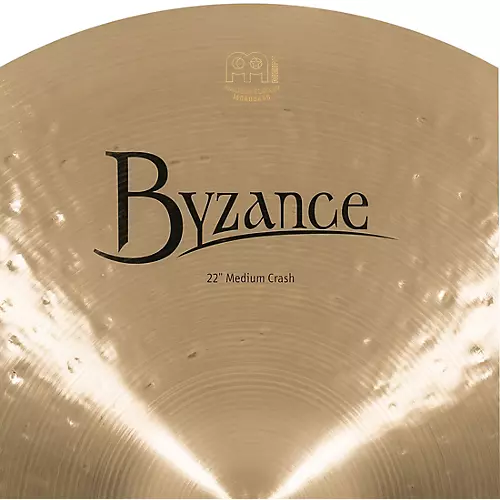 MEINL Byzance Medium Crash Traditional Cymbal 22 in.