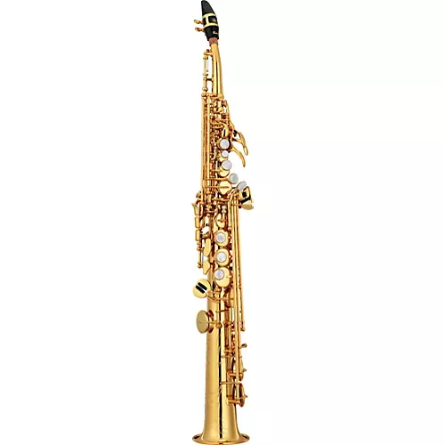 Yamaha YSS-82ZR Custom Professional Soprano Saxophone with Curved Neck Unlacquered
