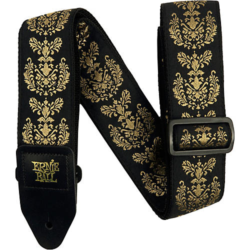Ernie Ball Jacquard Polypro Guitar Strap Vanilla Rose