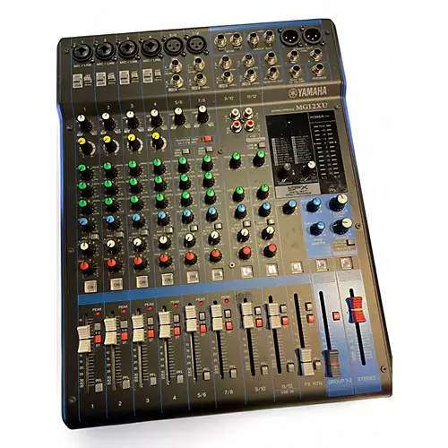 Used Yamaha MG12XU Unpowered Mixer