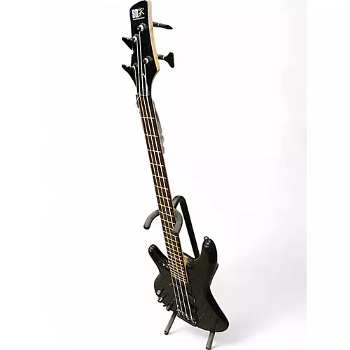 Used Ibanez SR400L Black Electric Bass Guitar Black