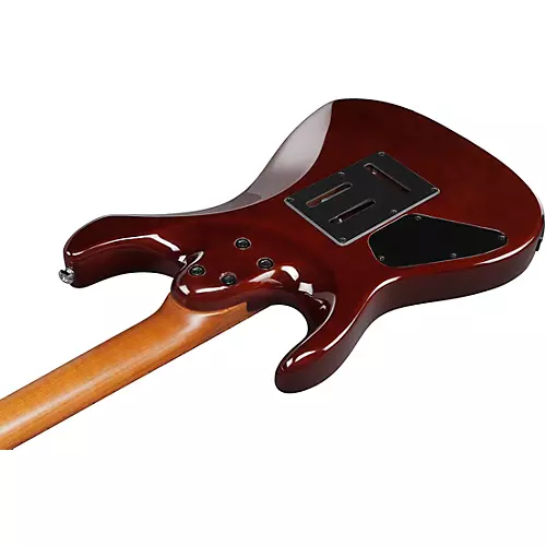 Ibanez AZ24S1F Standard Electric Guitar Transparent Black Sunburst