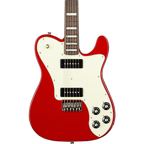 Fender Chris Shiflett Cleaver Telecaster Deluxe Electric Guitar Charcoal Frost Metallic