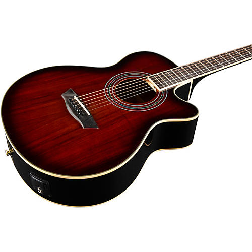Washburn EA55G-A Festival Acoustic-Electric Guitar Koa Burst