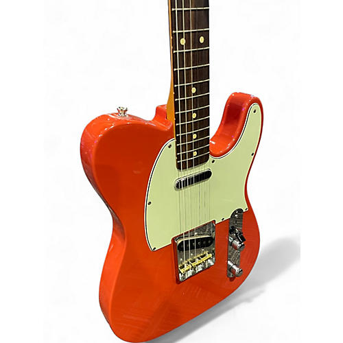 Used 2024 Fender Vintera II '60s Telecaster Fiesta Red Solid Body Electric Guitar Fiesta Red