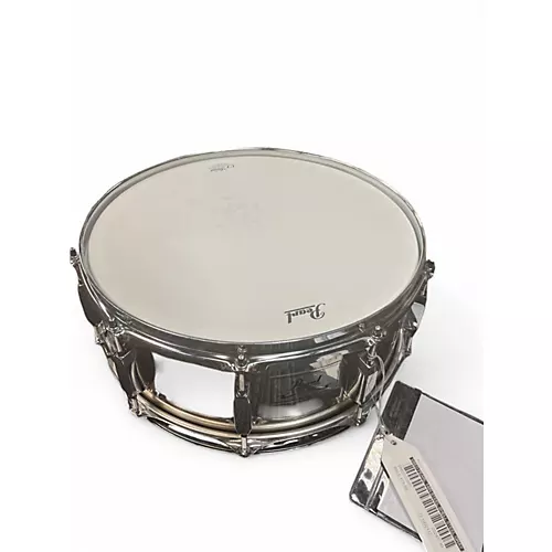 Used Pearl 14in Steel Shell Steel Gray Drum Steel Gray 33