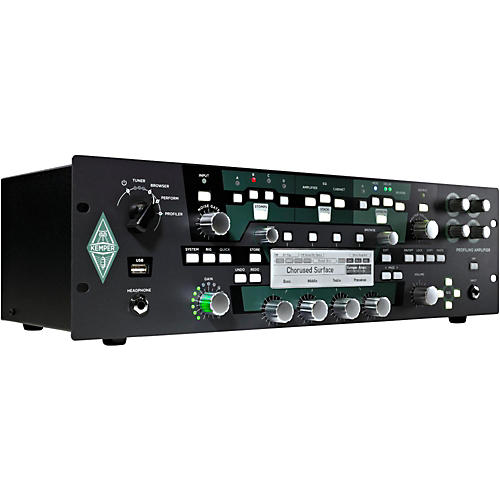 Kemper PROFILER PowerRack 600W Class-D Profiling Guitar Amp Black