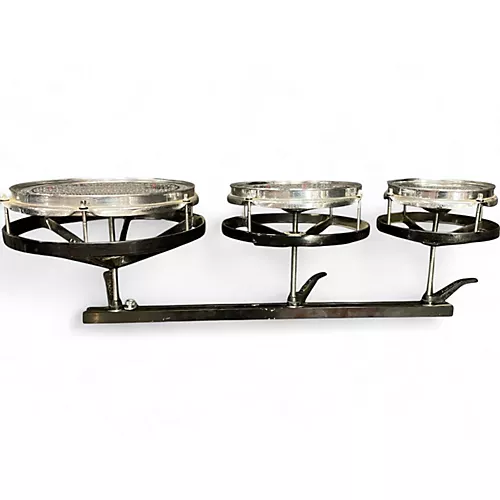 Used Remo Multiple Rototom Chrome Roto Toms Chrome 140