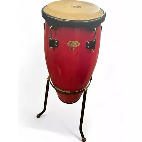 Used LP 11in Cosmic Percussion Conga Red Drum Red 29