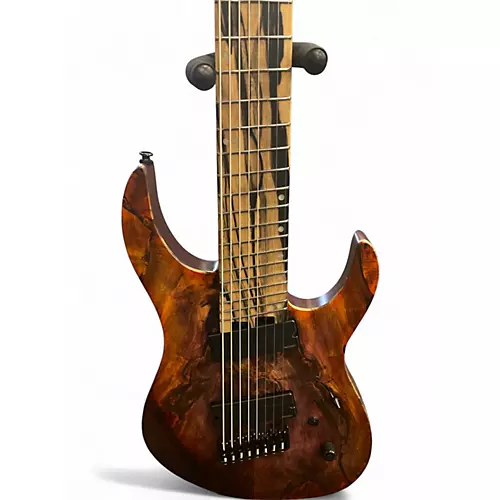 Used Legator N8FX Amber Solid Body Electric Guitar Amber