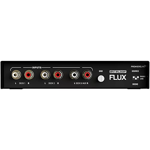 Reloop Flux 6x6 In/Out USB-C DVS Interface for Serato DJ Pro Black