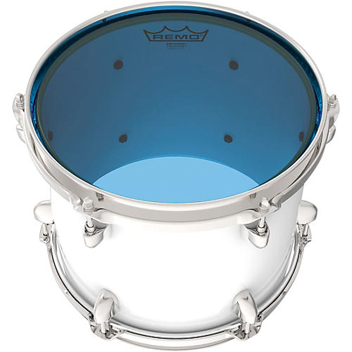 Remo Emperor Colortone Blue Drum Head 8 in.