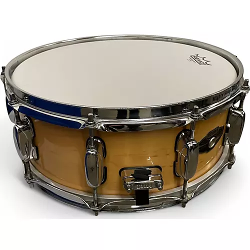 Used TAMA 5.5X14 Starclassic Snare Maple Drum Maple 10