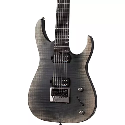 Schecter Guitar Research Banshee Mach-7 EverTune 7-String Electric Guitar FalloutBurst