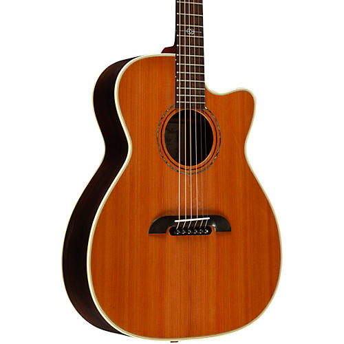 Alvarez Yairi FYM74ce Cutaway Folk-OM Acoustic-Electric Guitar Natural