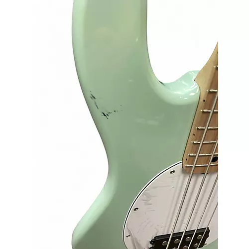 Used Sterling by Music Man Sub 4 Mint Green Electric Bass Guitar Mint Green