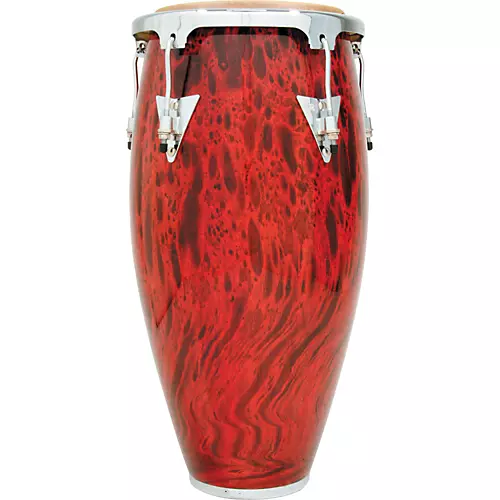 LP Classic II Series Conga With Chrome Hardware 11 in. Quinto Lava Red