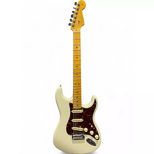 Used Fender American Professional II Stratocaster Cream Solid Body Electric Guitar Cream