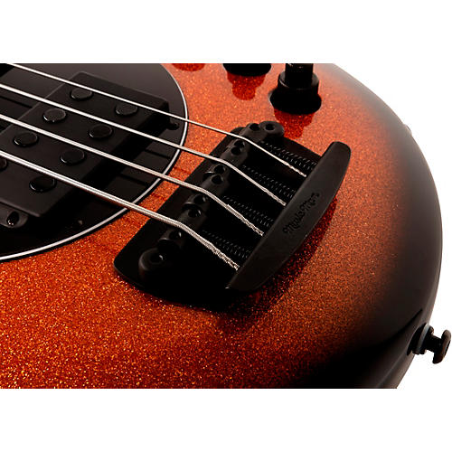 Ernie Ball Music Man Bongo 4 HH Electric Bass Harvest Orange