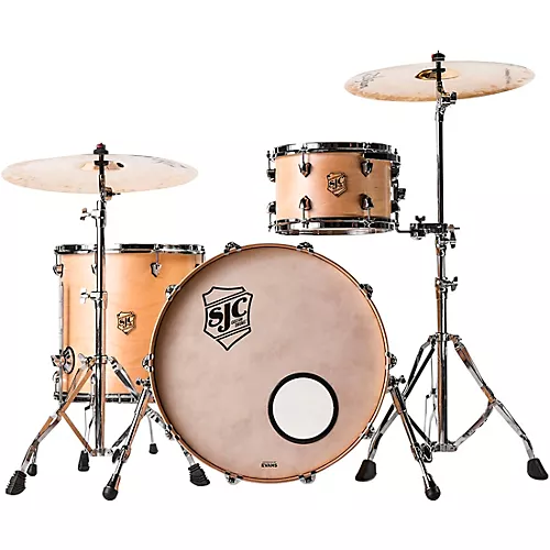 SJC Drums Tour Series 3-Piece Shell Pack Matte Black