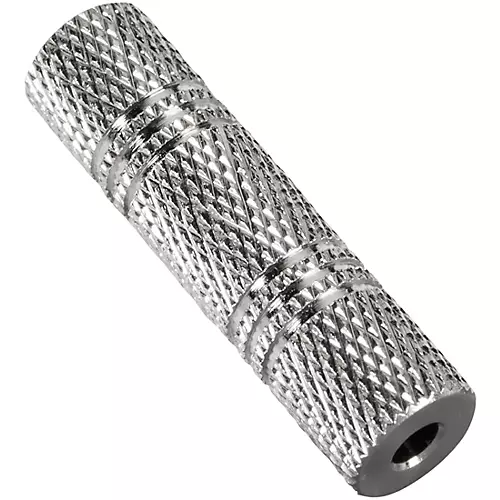 Livewire Essential Stereo 3.5 mm Female TRS to Stereo 3.5 mm Female TRS Coupler Silver