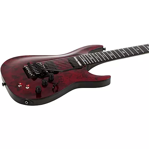 Schecter Guitar Research C-7 FR-S Apocalypse 7-String Electric Guitar Red Reign