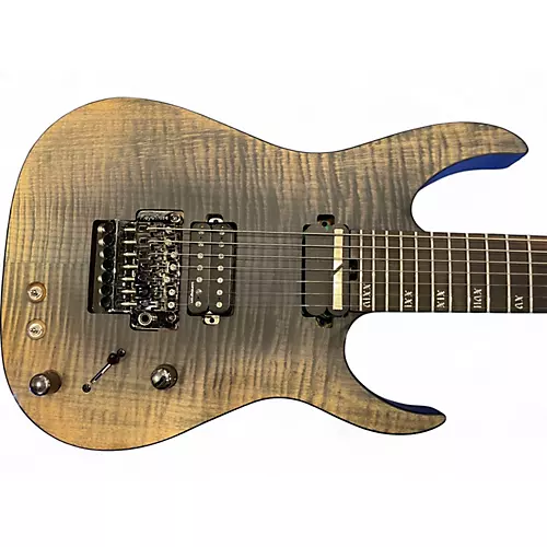 Used 2022 Schecter Guitar Research BANSHEE MACH FR S 7 FALLOUT BURST Solid Body Electric Guitar FALLOUT BURST