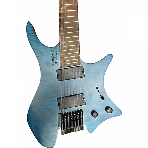Used strandberg Boden Standard 7 FLAME BLUE Solid Body Electric Guitar FLAME BLUE