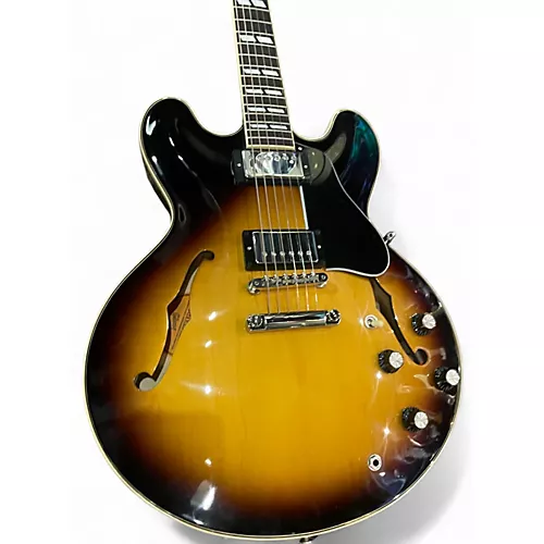 Used 2023 Gibson ES345 Tobacco Sunburst Hollow Body Electric Guitar Tobacco Sunburst