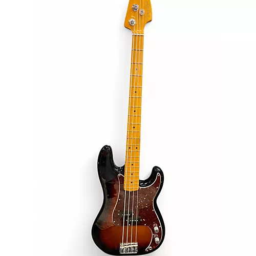 Used 2023 Fender American Professional II Precision Bass 2 Tone Sunburst Electric Bass Guitar 2 Tone Sunburst