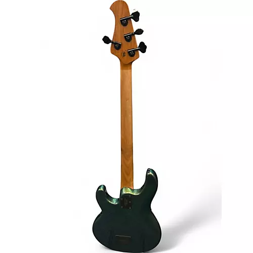 Used Ernie Ball Music Man StingRay Special H EMERALD IRIS Electric Bass Guitar EMERALD IRIS