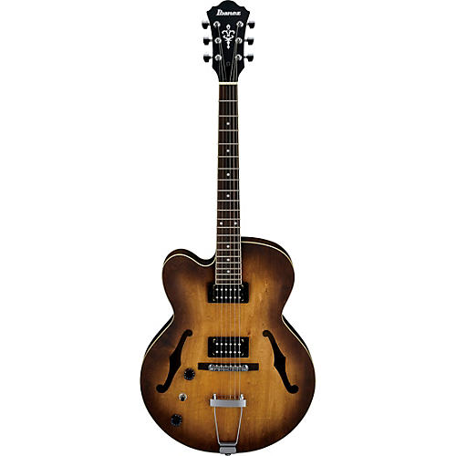 Ibanez Artcore AF55L Left-Handed Hollowbody Electric Guitar Flat Tobacco