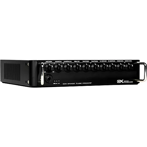 Gallien-Krueger Fusion 500S 500W Tube Hybrid Bass Amp Head Black
