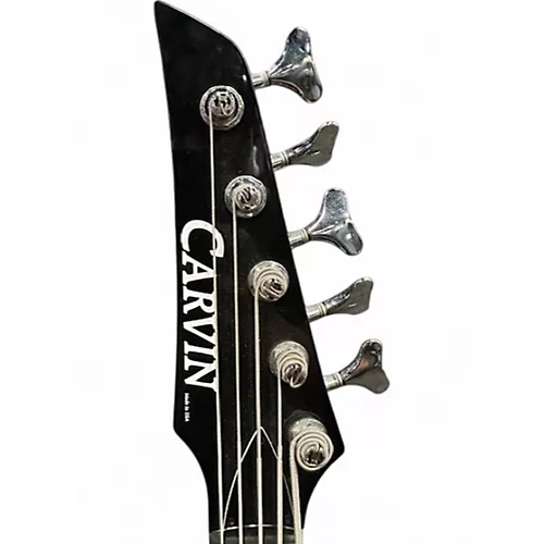 Used Carvin LB75 LH Blue Electric Bass Guitar Blue