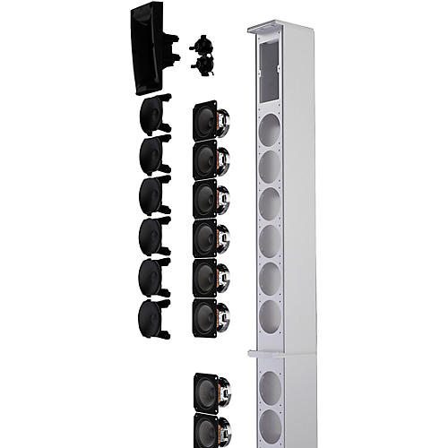 LD Systems LD Systems MAUI 28 G3 MIX W Portable Cardioid Column PA System With Digital Mixer, White