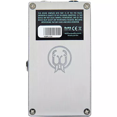 Walrus Audio Fathom Multi-Function Reverb Effects Pedal Platinum