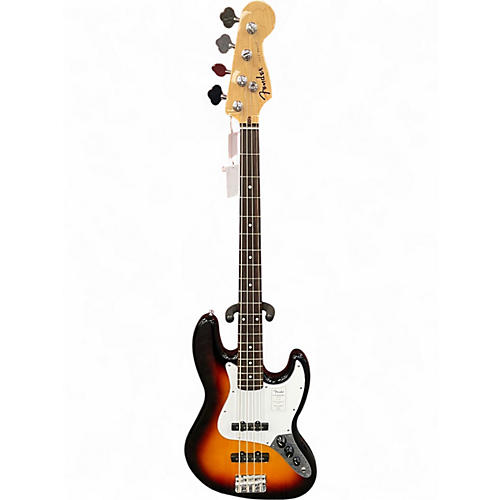 Used Fender Standard Jazz Bass 3 Color Sunburst Electric Bass Guitar 3 Color Sunburst