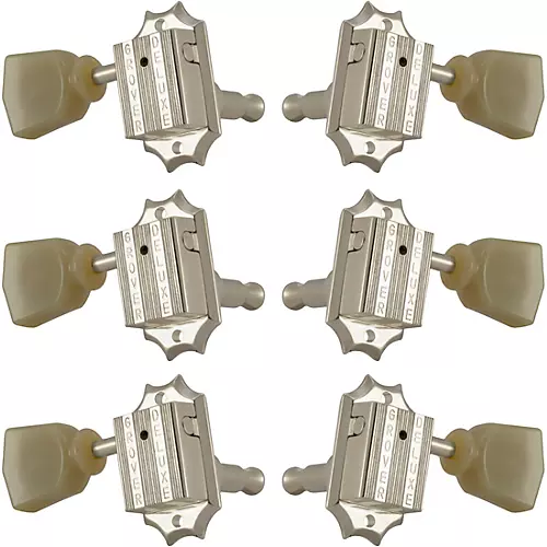 Grover Deluxe 135 Series Tuning Machines Nickel