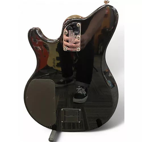 Used Ernie Ball Music Man 25th Anniversary Reflex Bass 4 HH Venetian Red Burst Electric Bass Guitar Venetian Red Burst