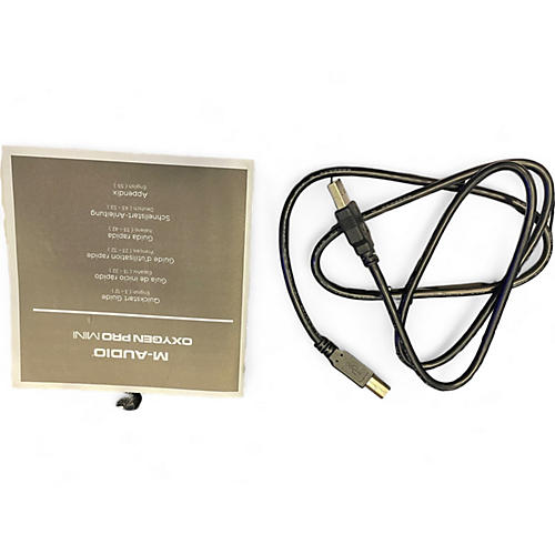 Used M-Audio oxygen pro mini MIDI Controller