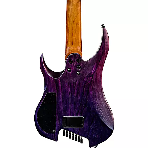 Legator G7FP Ghost Performance 7-String Multi-Scale Electric Guitar Snow Fall